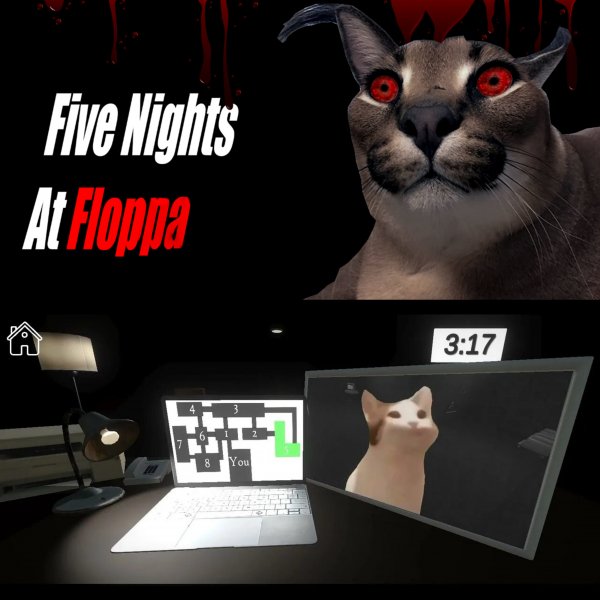 FiveNightsAtFloppa. v. 0. 6. b. 57. mod
