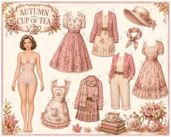 Autumn cup of tea