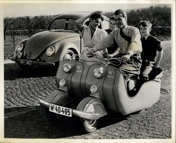 NSU DOUBLE LAMBRETTA (1953г. )