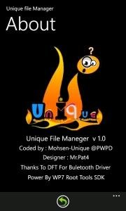 Unique File Manager V 1. 0