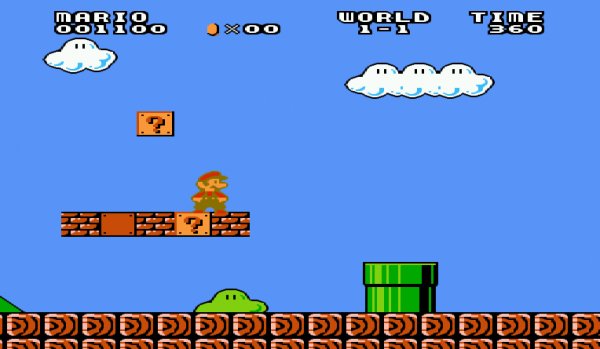 Man - SMB3 Brown - Ground Wood (SMB1 Hack)