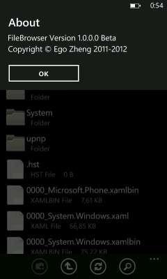 File Browser v1. 0. 0. 0
