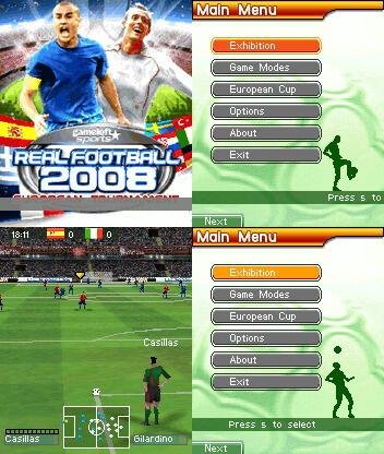 Gameloft. Real. Football. European. Tourname