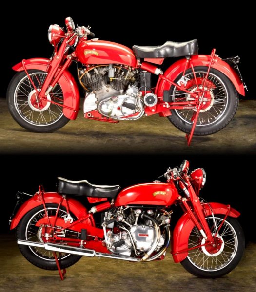 VINCENT 998cc RAPIDE SERIES-C TOURING (1950г. )