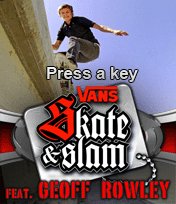Vans Skate and Slam Nokia s40v2 128x128
