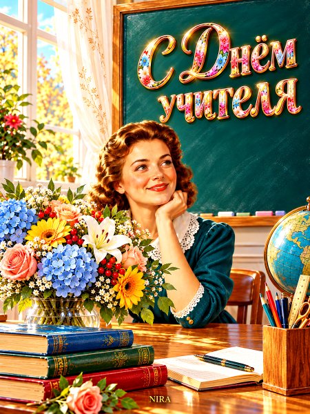 С днём учителя