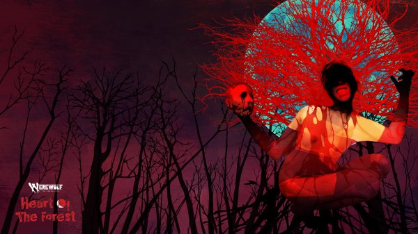 1 Обои Werewolf: The Apocalypse Heart of the Forest 4k