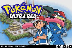 Pokemon Ultra Red Version Infinity. gba