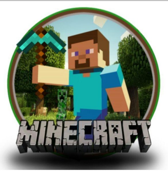 Шрифт из игры Minecraft