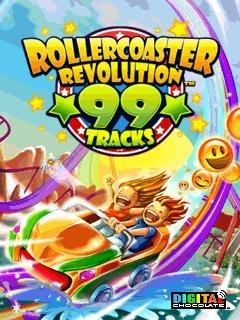 Roller coaster Revolution99 Tracks 240x320 EN