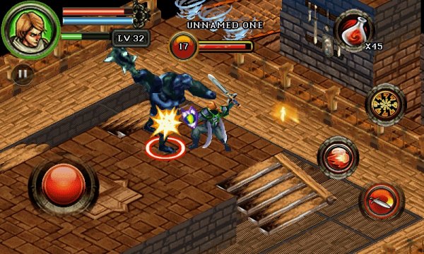 Dungeon Hunter 3 Samsung TS 480x320
