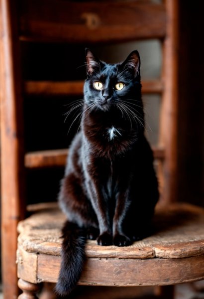 Elegant-portrait-black-cat-chair 23-2151890799