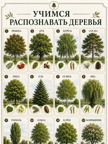 Учимся различать деревья