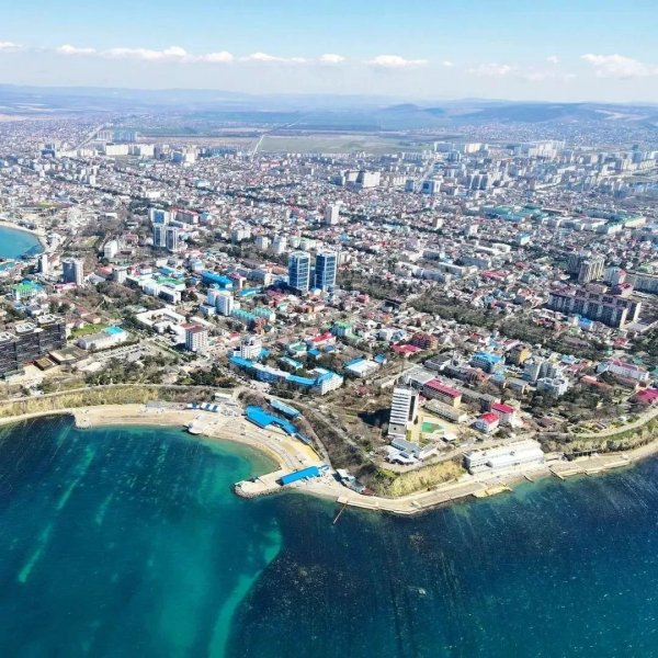 Анапа с птичьего полёта