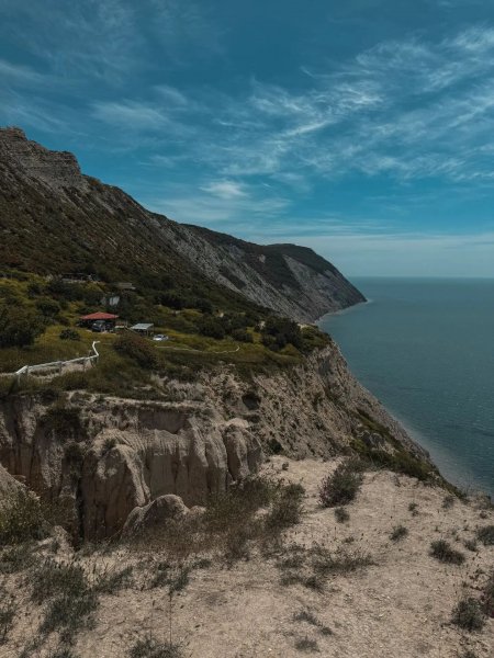 Анапа. Синее море