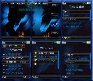 Walkman Dance Blue