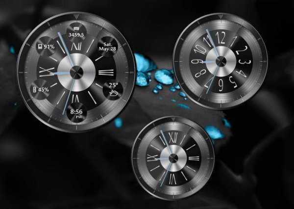 Brushed Metal Watch