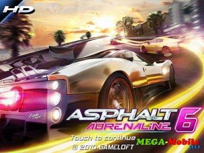 Asphalt 6 Adrenaline Se128x160