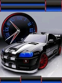 Nissan car clock (одинфон)