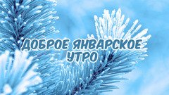 Январское утро