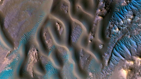 Mars Tars Золовые гряды Марса UHD