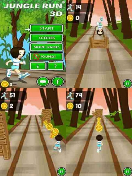 Jungle Run 3D 240x320 C5