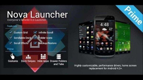 Nova Launcher Prime v6.2.3 Lite