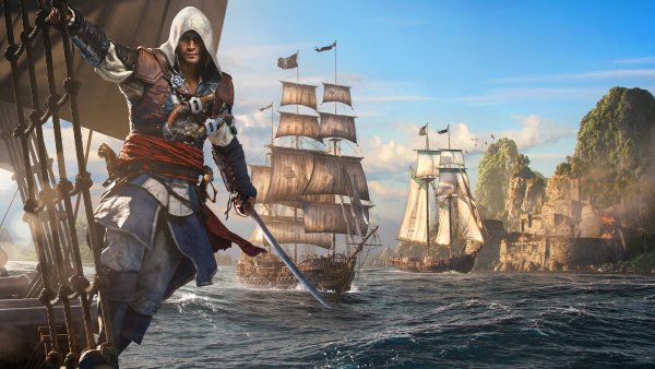 Обои Assassin&amp;apos;s Creed Black Flag (пересинхронизированны