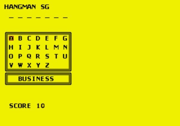 Hangman SG