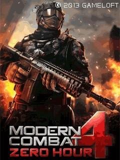 Modern Combat 4 Zero Hour SE RU 240x320
