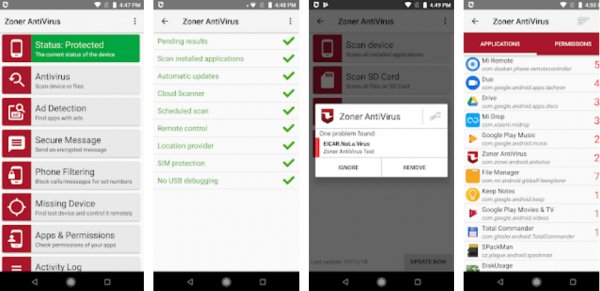 Zoner Mobile Security v1.9.0(33)