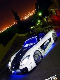 Mazda rx7 car neon