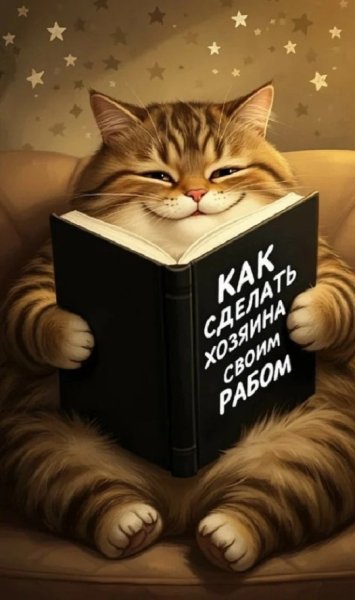 Читающий кот