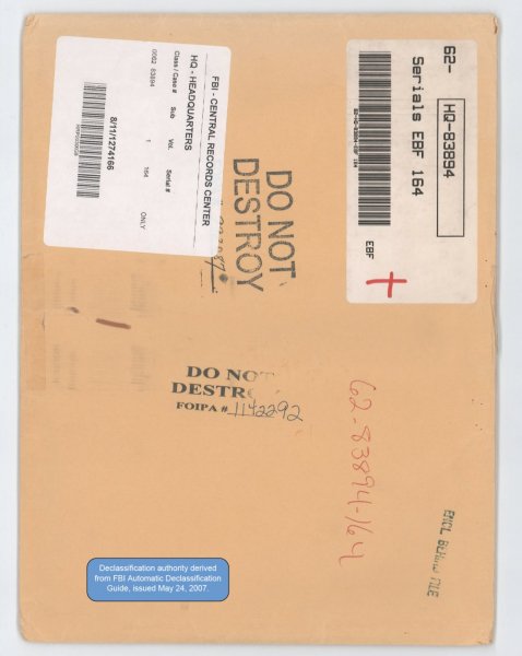 65 hs1-834228961 62-hq-83894 serial 164