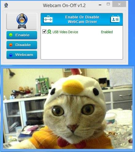 WebCam On..Off (portable)
