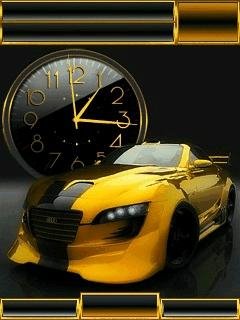 Audi car часы