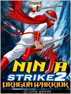 Ninja Strike 2 Dragon Warrior 128x160