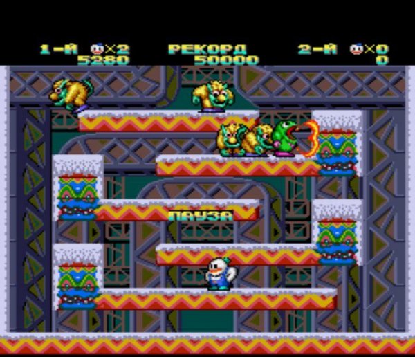 Snow Bros. - Nick &amp;amp; Tom (Rus) Hack
