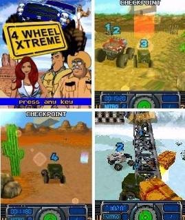 4 Wheel Xtreme 3D-samsung(240x320)