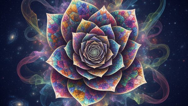 Fractal geometry bloom