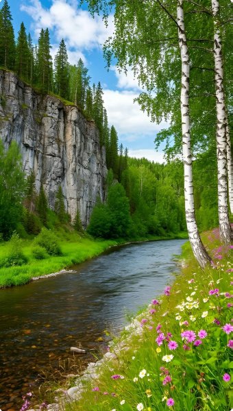Река Усьма, Пермский край, Россия