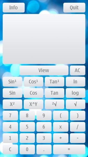 QT calculator-