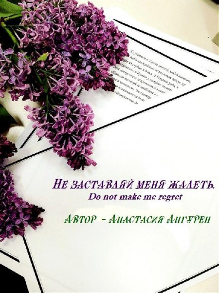 Анастасия Ангурец Не заставляй меня жалеть