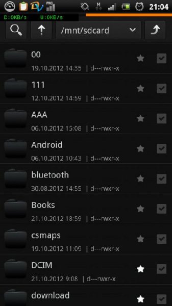 MiFileExplorer Dark