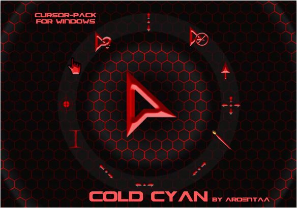 Cursor set Cold-Red