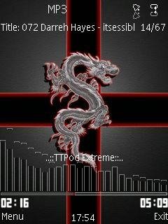 Скин на TTPod v3.80 dragon ttpod