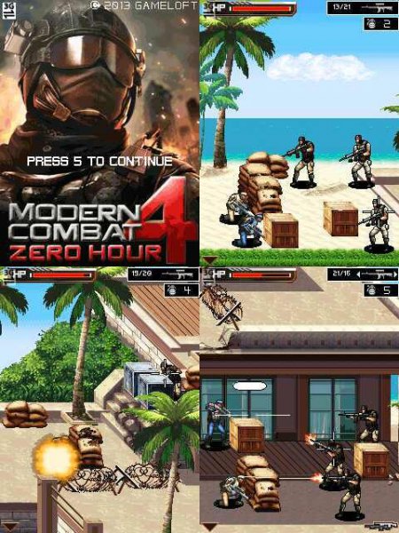 ModernCombat4 240x400 Sam S5230 TS