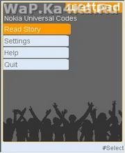 Nokia univershal code