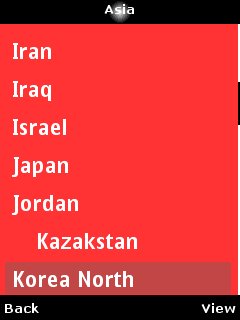 World Dialling Codes scr