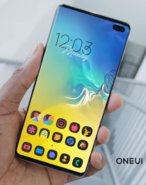 OneUI Dark Icon Pack v2.3
